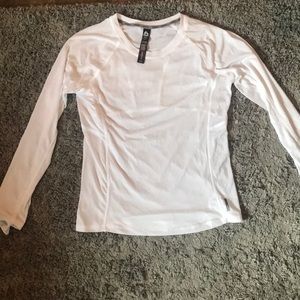 RBX white long sleeve workout shirt